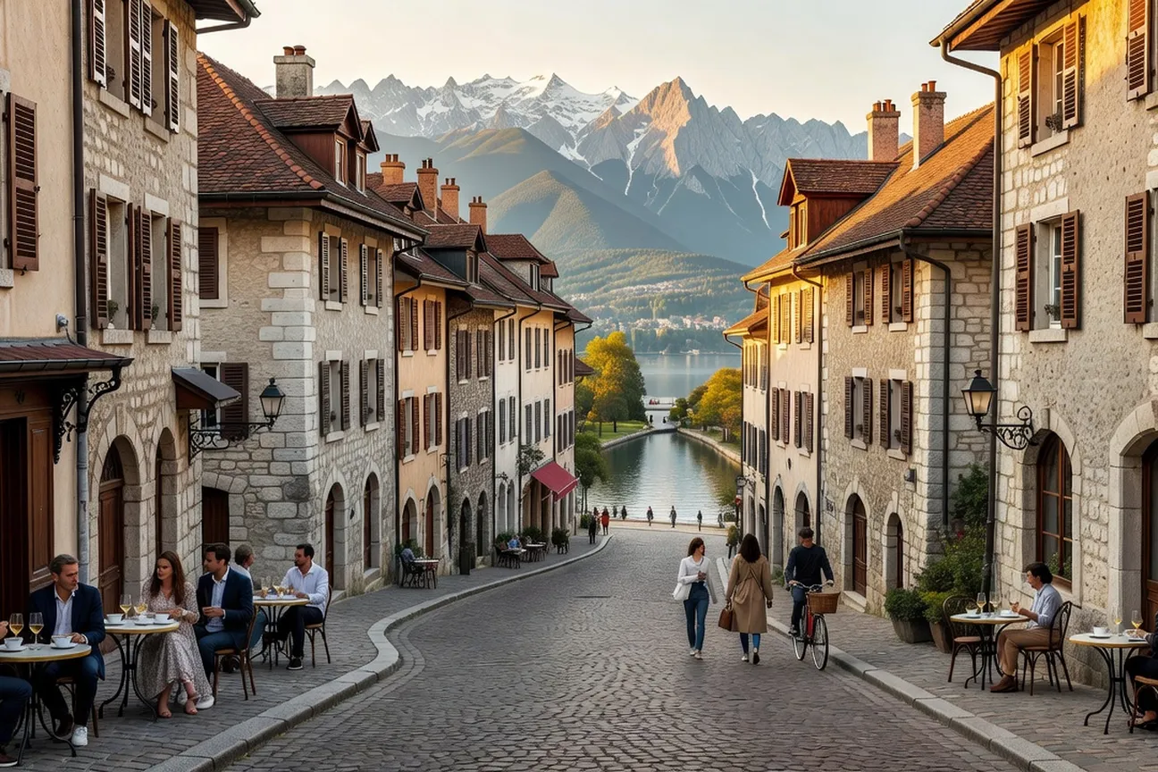Carte des bassins de Savoie et Haute-Savoie pour le choix d'une agence matrimoniale