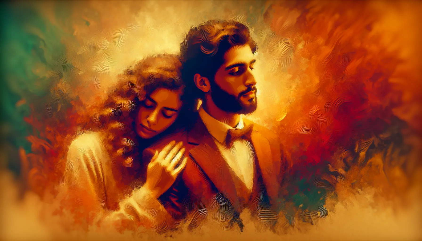 Passion amoureuse et amour durable - couple epanoui